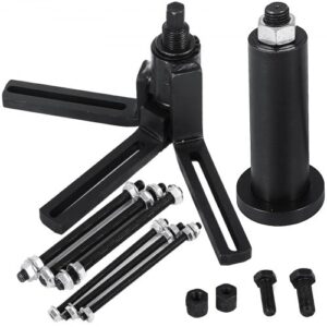 VEVOR 1,85 kg Bearing Separator Puller Set, 6 mm Kurbelgehäuse Entlüftungsventil, 28 x 22 x 15 cm Lager Abzieher Satz Kurbelgehäuses, Bearing Separator Puller Set