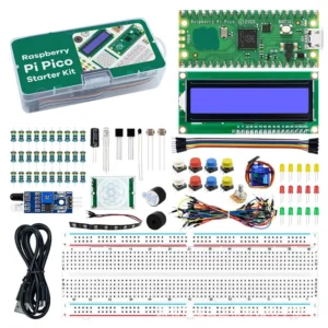 RP2040-Entwicklungsplatinen-Starterkit, kompatibel mit Raspberry Pi RPi PICO Kit für DIY-Programmierung