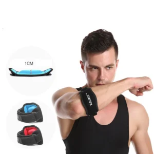 AOLIKES 1PCS Verstellbare Basketball Tennis Golf Ellenbogenstütze Golfer’s Strap Ellenbogen Hand Schutzpolster Laterales