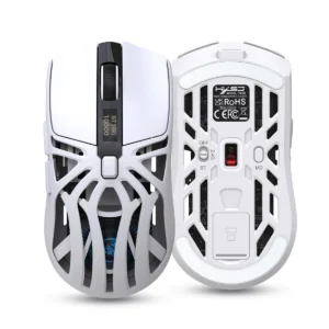 Dreifachmodus Wireless Gaming Maus mit Digitaldisplay 1200-10000DPI RGB 1KHz-Abtastrate Typ-C Wiederaufladbar Ergonomisc