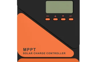 IPRee Solar-Ladecontroller 40A 50A 60A Echtes MPPT Solar-Ladegerät geeignet für 12V 24V