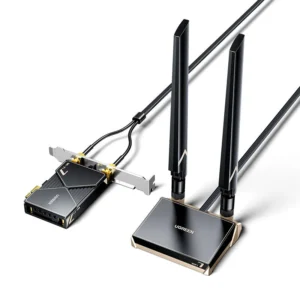 UGREEN CM822 Wi-Fi 7 Gaming WLAN-Karte PCIe Adapter bluetooth 5.4 Geschwindigkeit von 46Gbps für PC Dualband 2.4GHz 5GHz