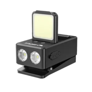 Smiling Shark TIP-166 USB wiederaufladbare COB LED Stirnlampe, hands-free, magnetische Clip-On-Lampe, Bewegungssensor, w