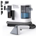Lubluelu Nasssauger Polsterreiniger Gerät 600 W, 22 kPa Waschsauger Weiß