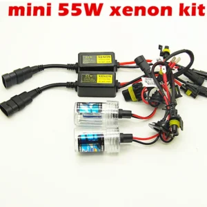 super mini 55w XENON ballast H7 XENON H11 H1 6000K 9005 9006 880 881 H3 H8 H9 HB3 HB4 H4 car hid headlight 8000k 10000k 4300k
