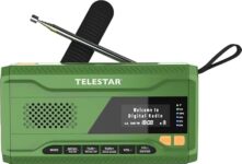 TELESTAR TOP NR 5 – Notfallradio mit 4000 mAh Akku – Grün