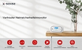 X-Sense Kohlenmonoxid-Warnmelder mit digitaler LCD-Anzeige