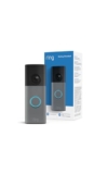 Ring Akku-Videotürklingel (Battery Video Doorbell) (neueste Gen.), Kabellose Türklingel-Kamera, Retinal 2K, 6x-Zoom, Eingebauter Akku, 30 Tage Gratiszeitraum für Ring-Abonnement,