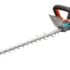 POSENPRO Elektrische Heckenschere 450 W, Strauchschere Elektro mit 450 mm Schnittlänge, Elektro-Heckenschere mit 16mm Schnittstärke, Heckensäge mit Schnellstopp-Bremse, Freischneider mit Handschutz
