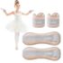 Fitense Resistance Bands, Widerstandsbänder Set 4 Stück, Widerstandsband Fitnessbänder mit Türanker, Fitnessband Trainingsbänder für Yoga, Pilates, Training, Physiotherapie,Klimmzughilfe,Krafttraining