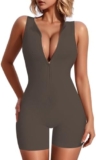 WINHUNT Ärmelloser Workout-Jumpsuit für Damen