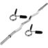 Hop-Sport Gusseisen Hantelset 37 kg mit SZ-Stange und Kurzhanteln, 2x 5 kg, 4x 2,5 kg, 4x 1,25 kg Set, inkl. Curlhantel, Kurzhantelstangen & Sternverschlüsse, Für Home Gym, 150 kg Max. Belastbarkeit