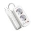 meta-ant Reiseadapter Thailand, 7-in-1 Steckdosenadapter Typ O