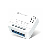 Haozee Mini Smart Zigbee-Schalter, Zigbee 3.0 Smart-Schalter, Zigbee-Hub erforderlich, kompatibel mit Home Assistant Zigbee2mqtt, Neutralleiter erforderlich,
