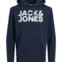 JACK & JONES Herren Jjecorp Logo Tee Crew Neck Noos T shirt, Schwarz, XL EU