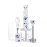 Laura Ashley Stabmixer mit China Rose Print von VQ – 4 in 1 600W,
