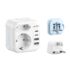 Reiseadapter Thailand 2-Fach mit PD20W USB Schnellladung