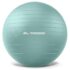Ultrasport Gymnastikball 55cm, Yoga Ball, Fitnessball I Bis 300 KG, rutschfest, Anti-Burst-Technologie I Pezziball für Schwangerschaft, Fitness, Gymnastik, ergonomischer Sitzball für Büro Beige