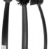 Spülbürste 3er Pack schwarz I Modernes Design für Schwarze Küchen, minimalistisch I Küchenbürste handlich & effektiv I Geschirrbürste I Abwaschbürste I Reinigungsbürste schwarz, Cleaning Brush