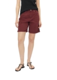 s.Oliver Damen Jeans-Bermuda – Regular Fit, High Rise, Wide Leg,