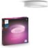 Philips Hue Slim Downlight, LED-Deckenleuchte, 1.000 lm, 90 mm, schlankes Design, Vollspektrum-Tageslicht 1.000–20.000 K, Extrem Stufenlos Dimmbar, Präzise Farbe, Smart Lighting, Weiß, 1er-Pack ​
