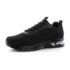 Hitmars Sneaker Herren Sportschuhe Laufschuhe Luftkissen Turnschuhe Leicht rutschfeste EU43 duc1-Schwarz
