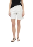 s.Oliver Damen Jeans-Shorts – Wide Leg, Mid Rise, Garment Dye,
