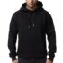JMIERR Cargohose Herren Baggy Hosen Männer, A1 Schwarz M