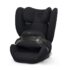 BODYMATE Ballsitzkissen inkl. Pumpe SCHWARZ 34cm Durchmesser – Balance-Kissen, Luftkissen, Balance Pad, Noppenkissen – Core-, Fitness-, Reha-, Koordinations- und Rückentraining