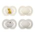 NUK Soft & Easy elektrische Doppel-Milchpumpe | Brustaufsätze aus 100 % Silikon | Klein, leicht und leise | Akku für unterwegs | Brustaufsätze 24 mm & 27 mm | 2x Perfect Match Babyflaschen