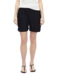 s.Oliver Damen Bermuda – High Rise, Wide Leg, Elastikbund,