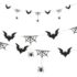 Halloween Deko LED Fledermäuse Wanddeko Leuchtende Fledermaus