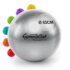 BODYMATE Gymnastikball Sitzball Trainingsball mit GRATIS E-Book inkl. Luft-Pumpe, Ball für Fitness, Yoga, Gymnastik, Core Training, für starken Rücken als Büro-Stuhl NEW Rose Gold 65cm