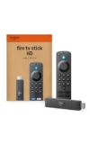 Amazon Fire TV Stick HD (neueste Generation), Free- und Live-TV-Inhalte, Alexa-Sprachfernbedienung, wird über den Fernseher mit Strom versorgt, mühelose Einrichtung, finde Serien schneller mit Alexa+,