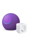 Amazon Echo Dot Max (neueste Generation) | Amethyst + WiZ Smart Plug, Funktionert mit Alexa – Smart Home-Einsteigerpaket,