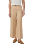 s.Oliver Damen Culotte – High Rise, Wide Leg, Leinenmix,
