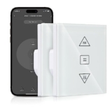 HEUXGIR Rolladenschalter Unterputz,Wlan Jalousieschalter Kompatibel mit Alexa/Google Home/Smart Life App,86mm Rolladensteuerung Benötigt Nullleiter 2Pack,