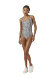 Wolford Meerjungfrauen-Netz-Stringbody für Damen, langärmelig, nahtlos, mit Dekolleté-Ausschnitt und Schuppenmuster, Mitternachtsrot, S,