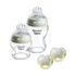 Chicco Natural Feeling Anti-Kolik Babyflasche für 0+ Monate, 150 ml, mit Weichem Silikonsauger und Doppelventil, Natürliches und Instinktives Gefühl beim Saugen, Kunststoffflasche