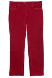 MAC Stella Stretchjeans Jeans Damen Denim Straight Leg Feminine Fit, Farbe:rot, Damengrößen:40, Hosenlänge:L30,