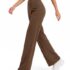 Zeagoo Damen Kleider Freizeit Lose Sommerkleid Boho Strandkleid Rosa XL