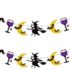 XVZ Halloween-Fledermaus-Lichterkette 3m 20 LED mit Timer Lila – Batteriebetrieben