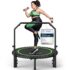 Yagud Stairmaster für Zuhause, Stair Stepper mit Doppelfeder-System, rutschfesten Pedalen und Haltegriff, faltbar, höhenverstellbare Pedale, LCD-Display, Fitnessgerät für das Home-Gym