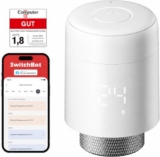 SwitchBot Smartes Heizkörperthermostat, App-Steuerung&Bluetooth, 6 Adapter,