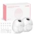 Chicco PhysioForm Micrò, Schnuller für Neugeborene, leicht, mit Mini-Brust, ergonomische Form, unterstützt die richtige Entwicklung des Mundes, 0-2 Monate, 2 Stück, Rosa/Violett
