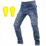 AeloSiym Motorradhose Herren Damen Hose Mit Protektoren Stretch Schutzhose Mit CE-Protektoren Schutzhose Motorrad Textilhose Mit Protektoren Motorradhose Für Alltag Vier Jahreszeiten, 68.99