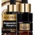 L’Oréal Paris Age Perfect Serum Le Duo Mini – Anti-Aging Pflege, mit Kollagen Peptid, Vitamin B3 und CG, glättend und gegen 10 Zeichen der Hautalterung, 2 in 1 Gesichtsserum, 1 x 15ml
