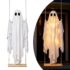 3er Set Halloween Kürbisse aus Terrakotta – Handbemalte Kürbis Deko mit Gesichtern – Herbstdeko für innen & außen, Tischdeko & Gartendeko für Herbst & Halloween