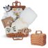 Philips AVENT Babypflege-Set – Starter-Set mit 9 Zubehörteilen: Nagelknipser, Schere, 3 Nagelfeilen, Kamm, Haarbürste, Nasensauger und Fingerzahnbürste (Modell SCH401/00)