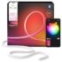Philips Hue Indoor 10m Smart LED Solo Lightstrip Basis-Set, 1er-Pack, indirekte Beleuchtung mit der Hue App steuerbar, LED Streifen funktioniert mit Alexa, Google Assistant und Apple HomeKit
